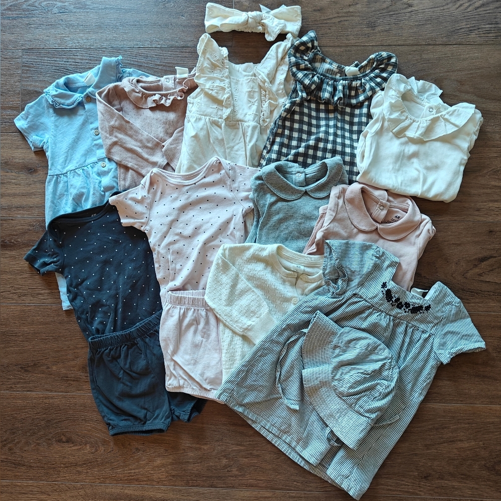 h&m lot of 12mo baby clothes